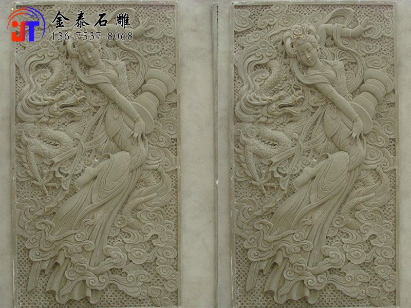 寺庙青石浮雕壁画(图4)