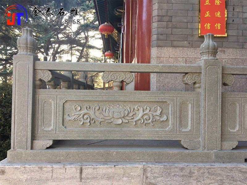 寺庙门口石栏杆(图1)